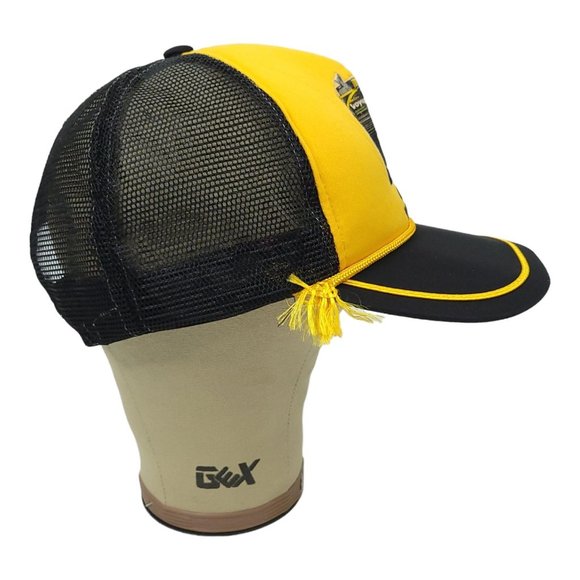 Vintage AC Delco Voyager Battery Mesh Trucker Hat Snapback Cap Foam Rope Braid - Picture 9 of 12